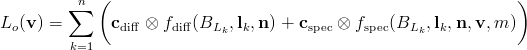 Deferred lighting equation 2