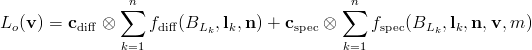 Deferred lighting equation 3