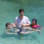 Himlan, Ted - Jamaica, with his kids