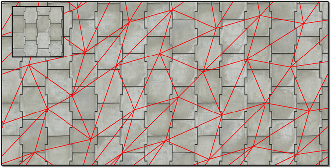 A grey wall with red lines

AI-generated content may be incorrect.