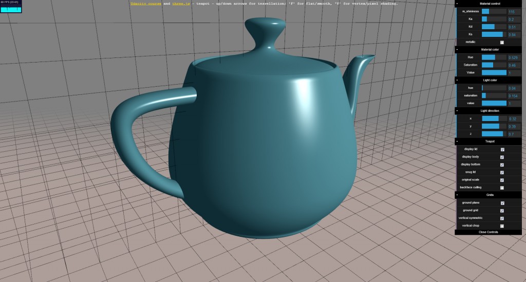 draw teapot directx
