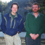 Tumblin, Jack - with Paul Debevec, at Cayuga Falls