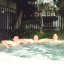 Piccolotto, Moreno - hot tubbing with David Hart and Phil Dutre