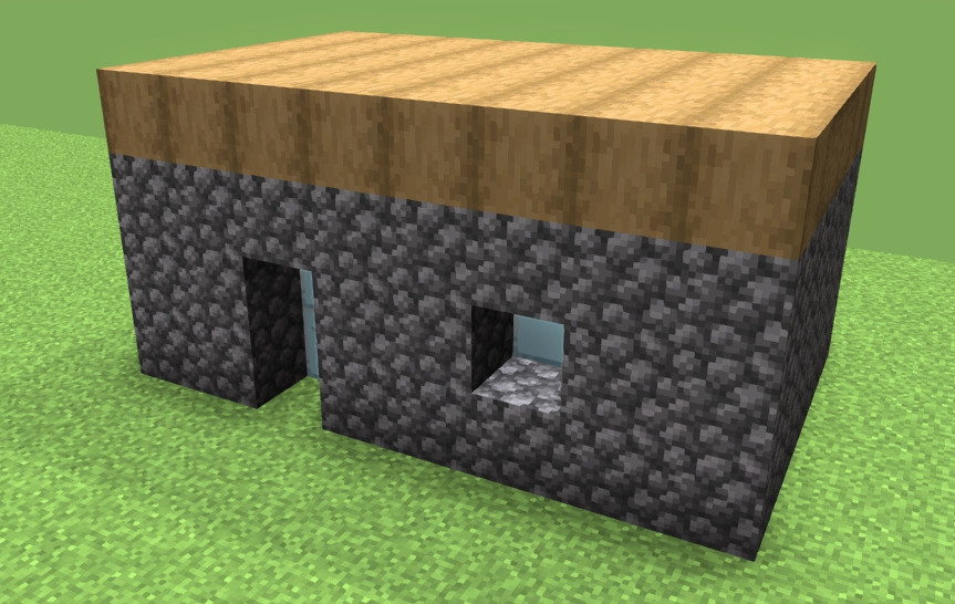 I'm making a texture pack that makes every block look like an item. I've  done ores, dirt variants, netherrack variants, wood variants and a few  stone types. Let me know how it's